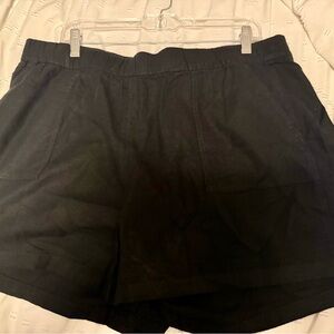J. Crew Black Women’s Linen Shorts